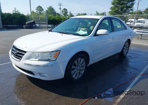 2009 Hyundai Sonata Limited z USA, uszkodzony, nr VIN 5NPEU46C69H479866